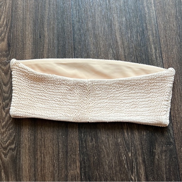 Lovers + Friends Cream Bandeau Bikini - Picture 3 of 6